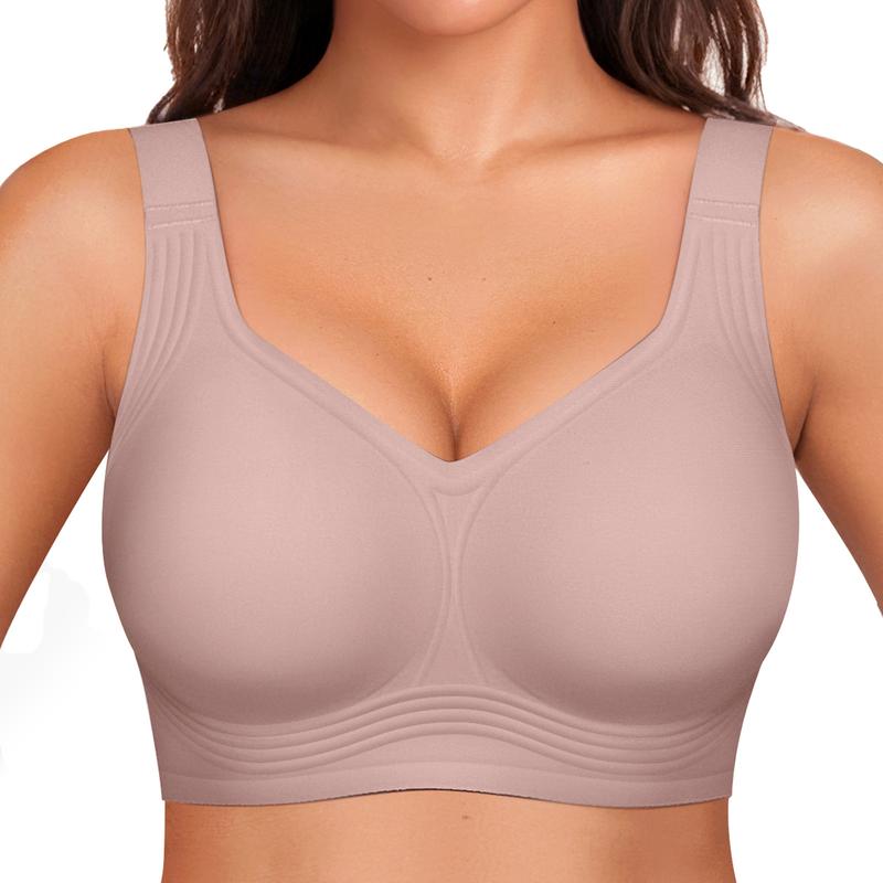 🏆"Finally, Full Coverage Without The Wire.💁‍♀️"Experience the bra that supports your back and smooths your sides.