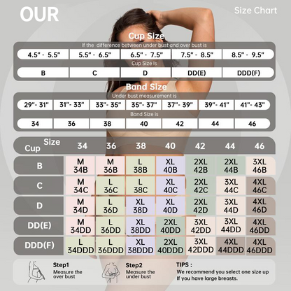 🏆 Enchante Floral Lace Unlined Comfort Non-padded Full Coverage Plus Size Underwire Bra Adjustable Straps The Adapter Cup Anti-Cookie-Cutter Bra