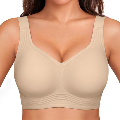 🏆"Finally, Full Coverage Without The Wire.💁‍♀️"Experience the bra that supports your back and smooths your sides.