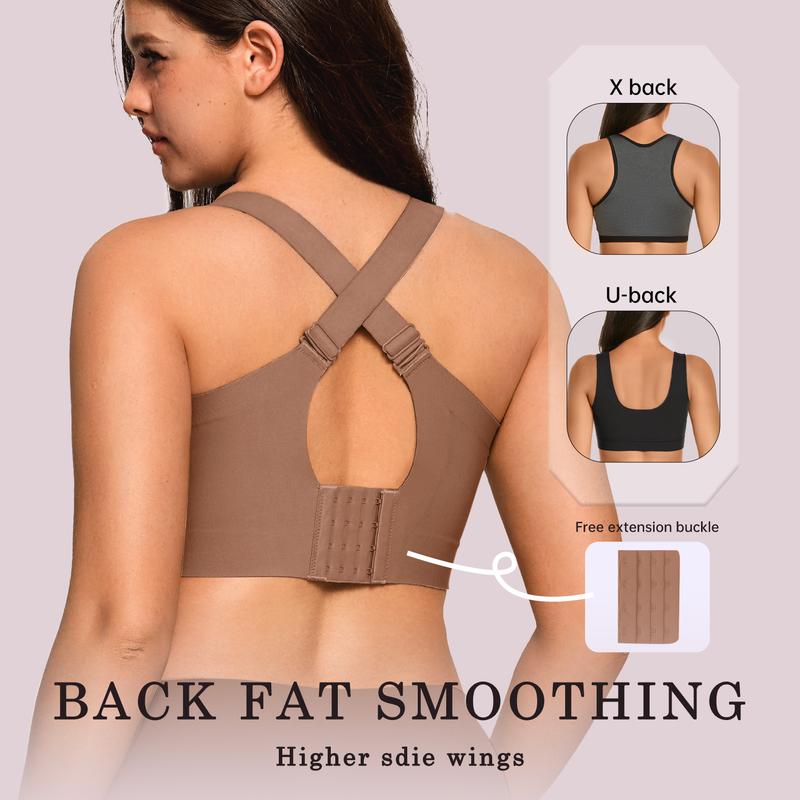 🏆"Finally, Full Coverage Without The Wire.💁‍♀️"Experience the bra that supports your back and smooths your sides.