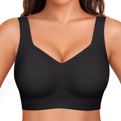 🏆"Finally, Full Coverage Without The Wire.💁‍♀️"Experience the bra that supports your back and smooths your sides.